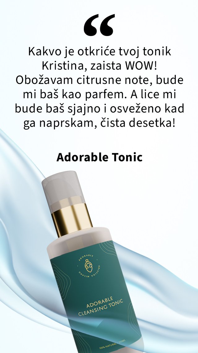 Utisak1 Adorable Tonic