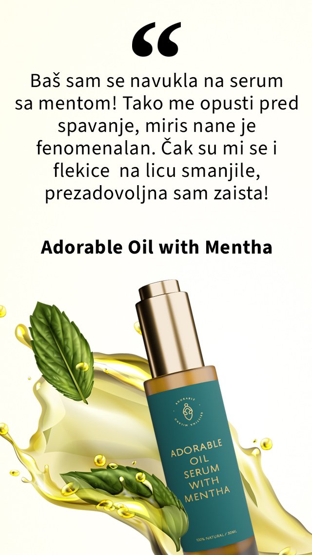 Utisak5 Adorable Oil Mentha